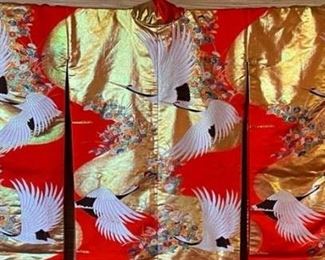 Japanese Silk Wedding Kimono