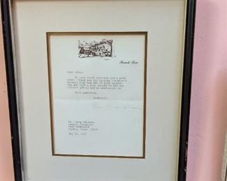 Letter of Gratitude from Lady Bird Johnson