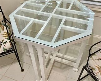 Chinoiserie octagonal side table