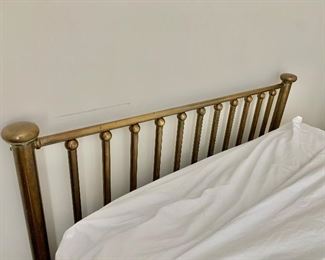 Vintage brass bed