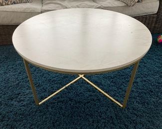 3 White Coffee Table