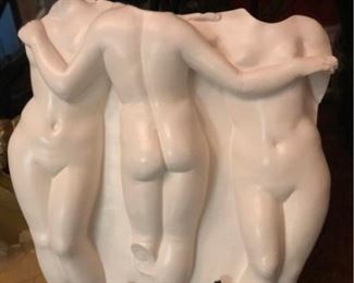 plaster three females, $289