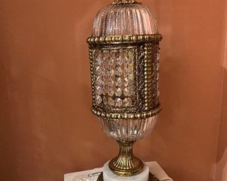 Vintage Ornate Accent Lamp