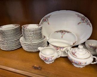 Set of Floral China ( never been used)