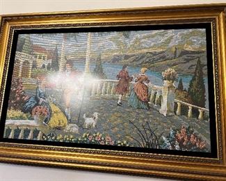 Very large Needlepoint Tapestry 