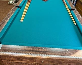 Valley Slate Coin operated Pool Table