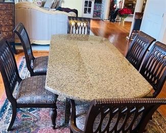 * $400
KITCHEN TABLE GRANITE TOP
TABLE MEASURES 84”L x 42”W x 29.5”H