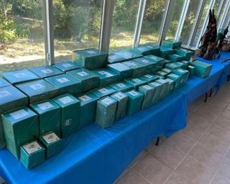 HUGE collection of MIB Disney Collector Society figurines. 