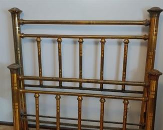 brass bed frame