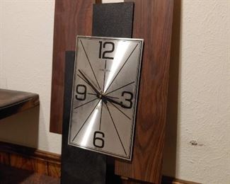 mid century wall clock