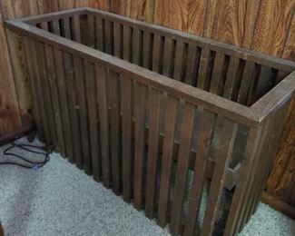 slat container or planter