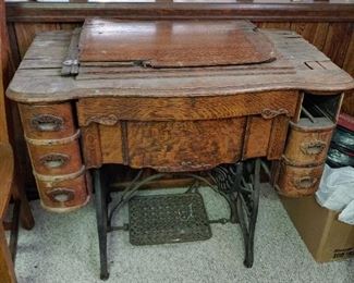 antique sewing machine