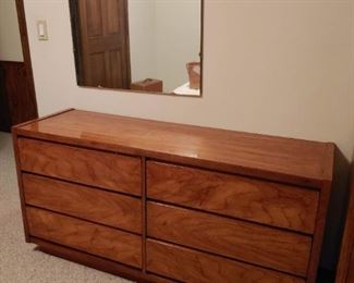 vintage modern long dresser