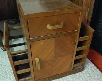art deco magazine table