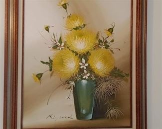 floral painting