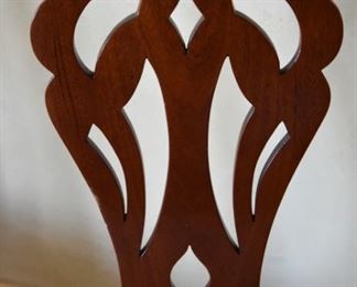 Dining chairs, SET of 6 (back detail)