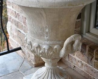 outdoor plant urn