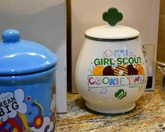 girl scout cookie jars