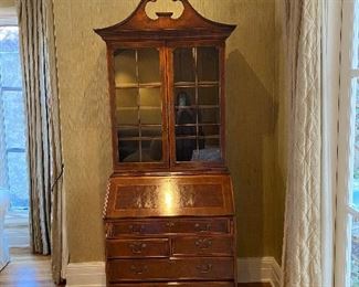 19th Century Chippendale style secretary