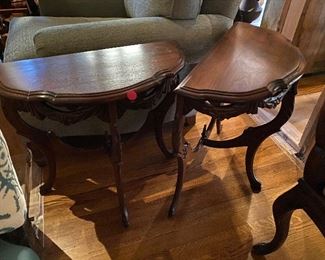 Side tables pair