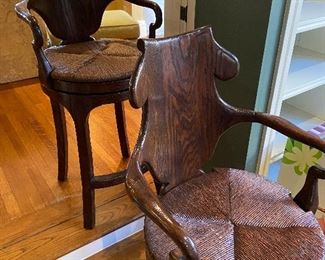 Pair of barstools