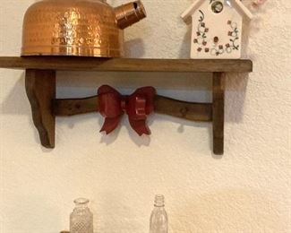 MORE WALL SHELVES AND DECOR