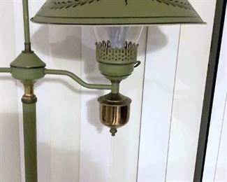 CLOSER VIEW OF THE LAMP