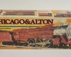 1002	LIONEL TRAIN CHICAGO & ALTON LOCOMOTIVE & TENDER
