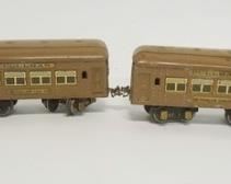 1009	IVES TRAIN SET, IVES RAILWAY LINES, MOTOR 3254, 2-135 PARLOR & 136 OBSERVATION CAR
