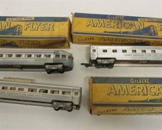 1107	AMERICAN FLYER TRAINS #660, 662 & 663, 3/16 SCALE
