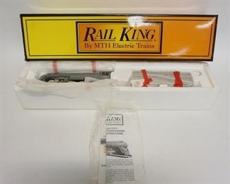 1141	RAIL KING O GAUGE TRAIN STEAM LOCOMOTIVE 4-6-4

