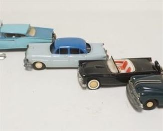 1333	LOT OF 4 PROMOTIONAL MODEL CARS, 3 RAMT, AS FOUND
