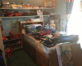 Boys Clothes, Games, Toys, and Captains Bed