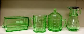 green kitchen ware