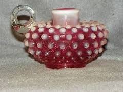 hobnail cranberry