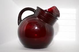 red pitcher