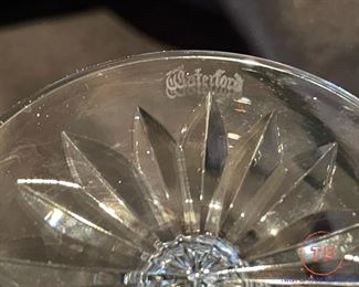 WATERFORD Ballyshannon Crystal Water Goblets - LOT OF 8