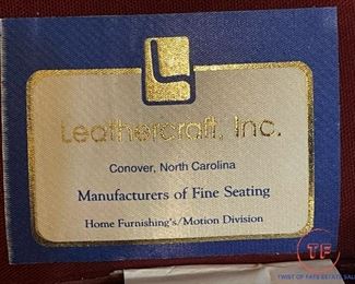 Leathercraft Curtis Executive Leather Chair