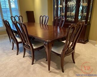 American Drew Sonata Collection Dining Room Table and Chair Set