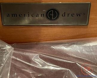 American Drew Sonata Collection Hutch / Cabinet with Touch Lighting