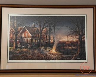 TERRY REDLIN "Autumn Evening" Signed Limited Edition