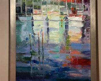 Original Oil on Canvas by SUNG MIN KIM