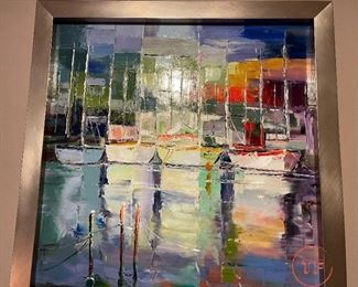 Original Oil on Canvas by SUNG MIN KIM