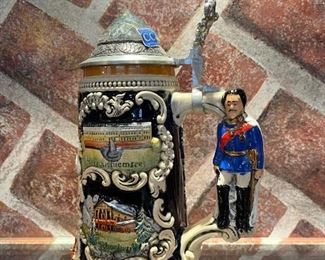 Original KING German Beer Stein - GERMAN CASTLES