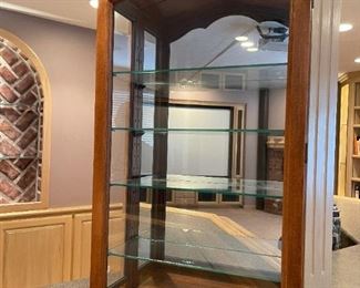 HOWARD MILLER Collector's Wall Hanging Cabinet