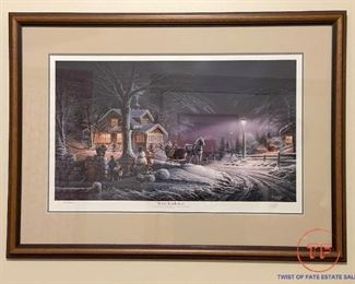 TERRY REDLIN "Winter Wonderland" Signed Limited Edition