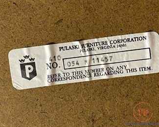 PULASKI Lighted Curio Cabinet