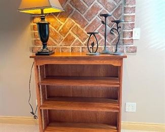 Mission Style Wood Bookcase