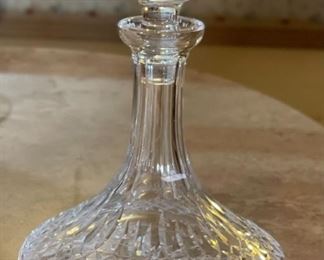Waterford Lismore Crystal Ships Decanter	10in H x 7.25in Diameter	
