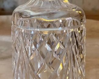 Waterford Decanter	9.5in h x3.5in diameter	
